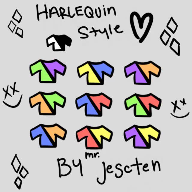 jescten - Harley Quinn Colors