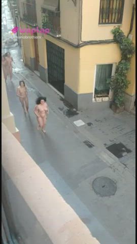 Nude parade