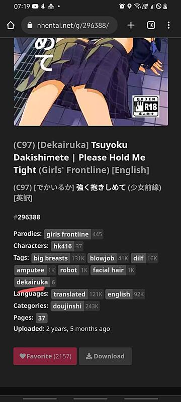 I found a purged tag on nhentai. What would be a good way to blacklist it from my